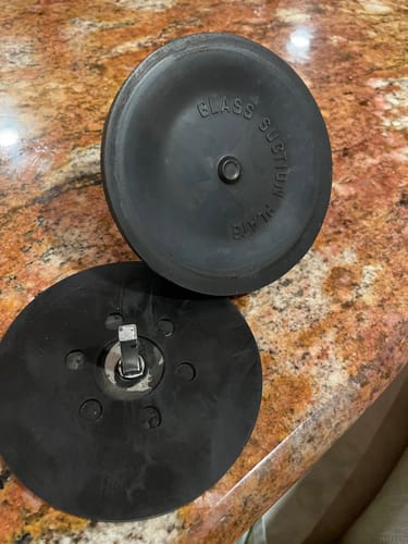 Customer photo review of Cling Mount Replacement Rubber