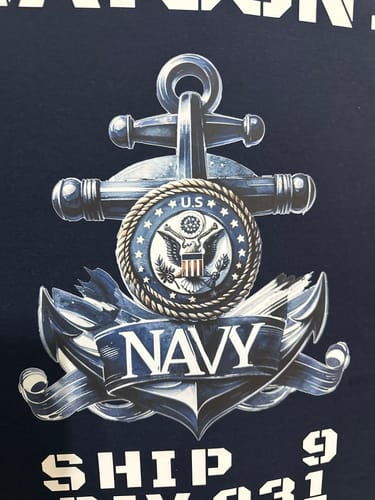 Customer photo review of Custom DTF Transfer By Size - Upload your own PNG