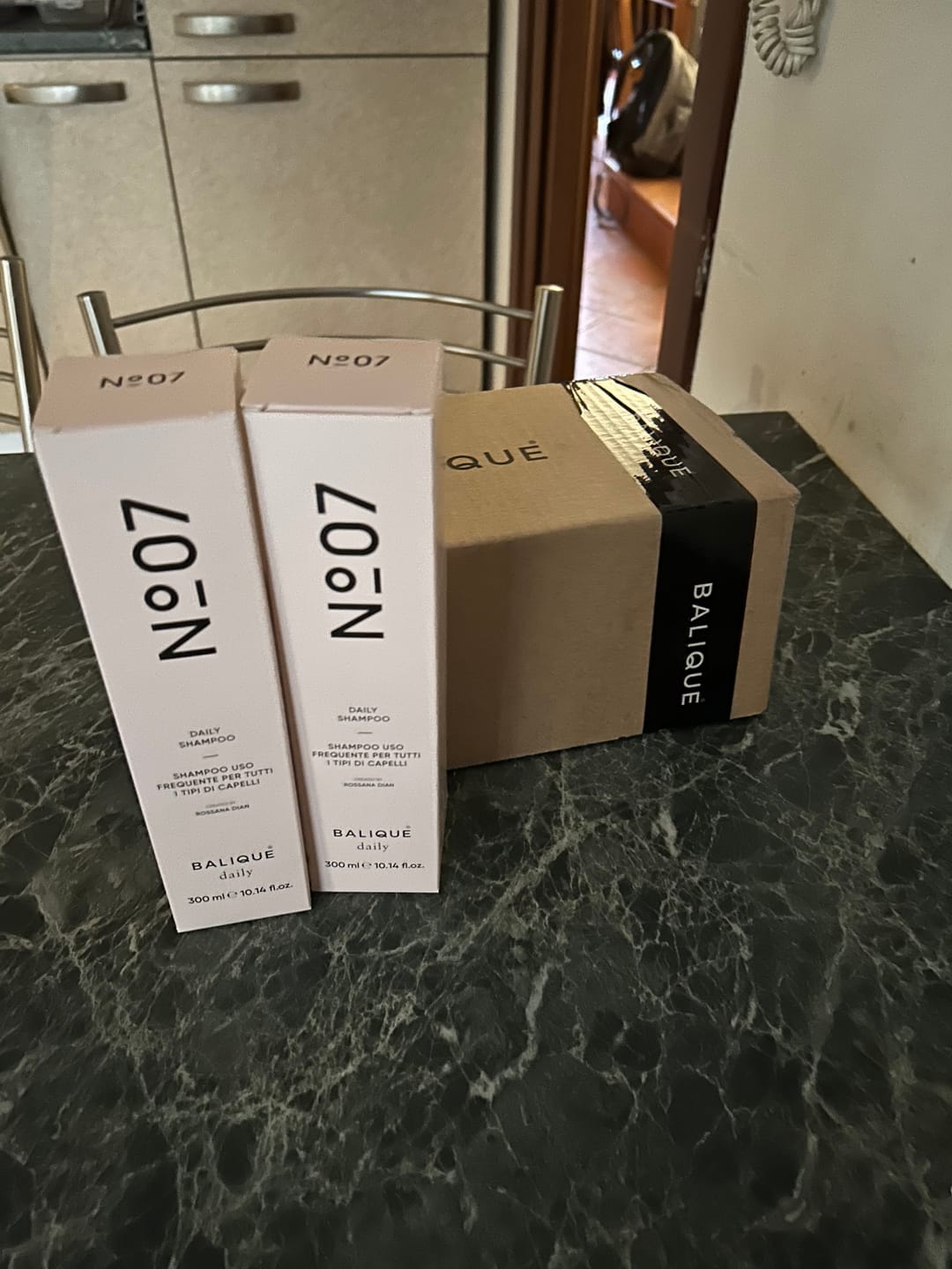 Customer photo review of N°07 DAILY SHAMPOO