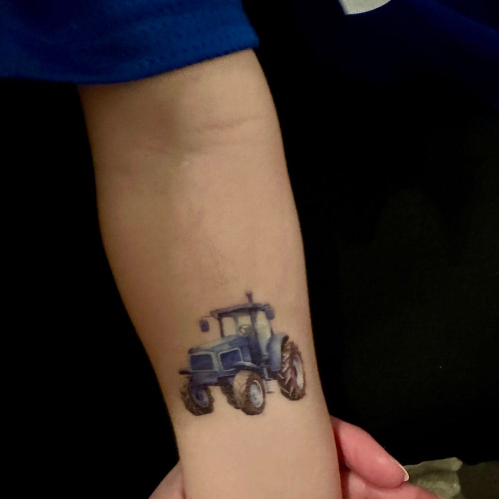 Customer photo review of 110 hautfreundliche Kinder Tattoos | süße Tiere
