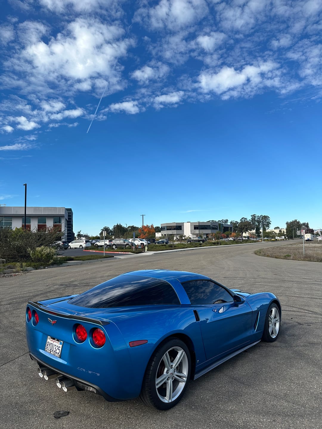 Customer photo review of Corvette C6 ZR1 Conversion Rear Trunk Spoiler