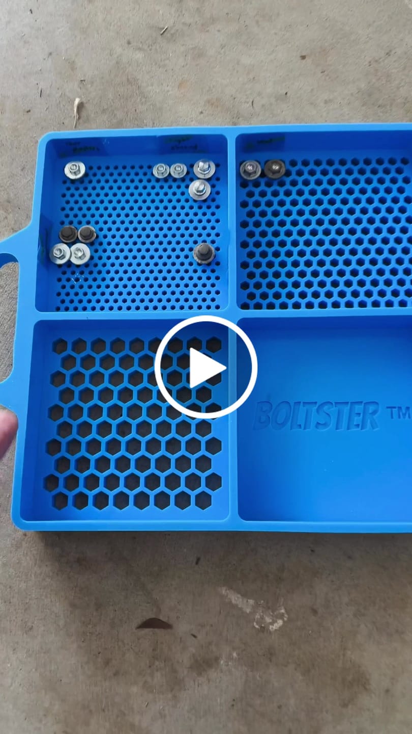 Customer video review of The Original Flexible Bolt and Fastener Organizer