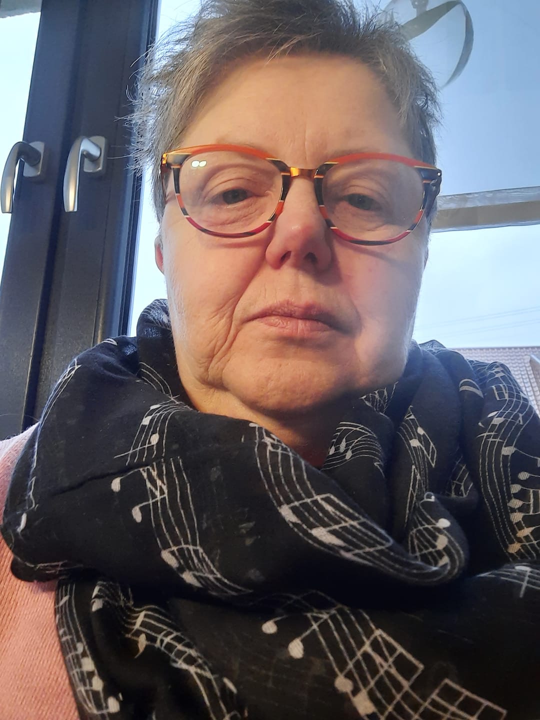 Customer photo review of Stilvolle Musiker Loop-Schals