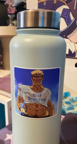 Customer photo review of Custom Sample Sticker