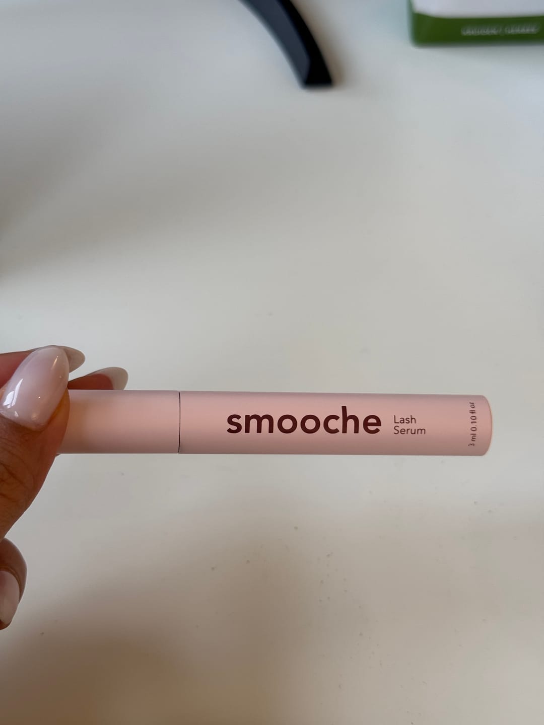 Customer photo review of Eyelash Growth Serum