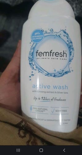 Customer photo review of Femfresh Ultimate Care Active Intimate Wash 250ml