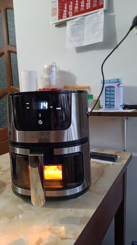 Customer photo review of Air Fryer Novio Grill & Fry