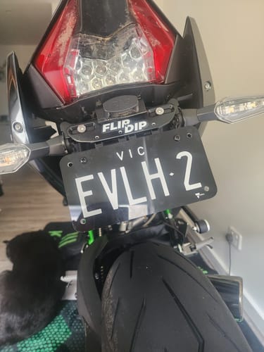 Customer photo review of Universal Adjustable / Flip Bracket