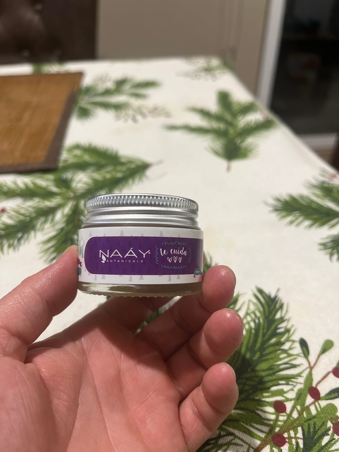 Customer photo review of Bálsamo respira y descansa