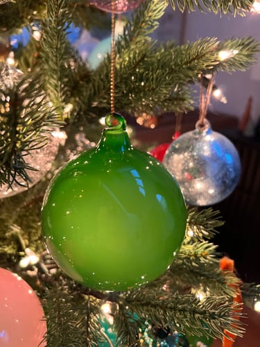 Customer photo review of Bubblegum Ball - 80mm - Mint Green