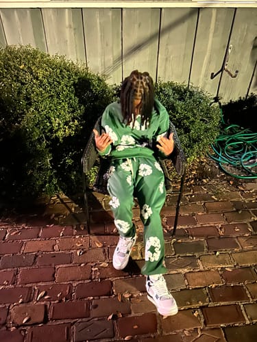 Customer photo review of Denim Tears The Cotton Wreath Hoodie