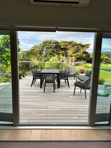 Customer photo review of Julie Table and Eva Chairs