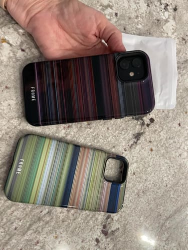 Customer photo review of Spider-Man: Across the Spider-Verse Frome Phone Case