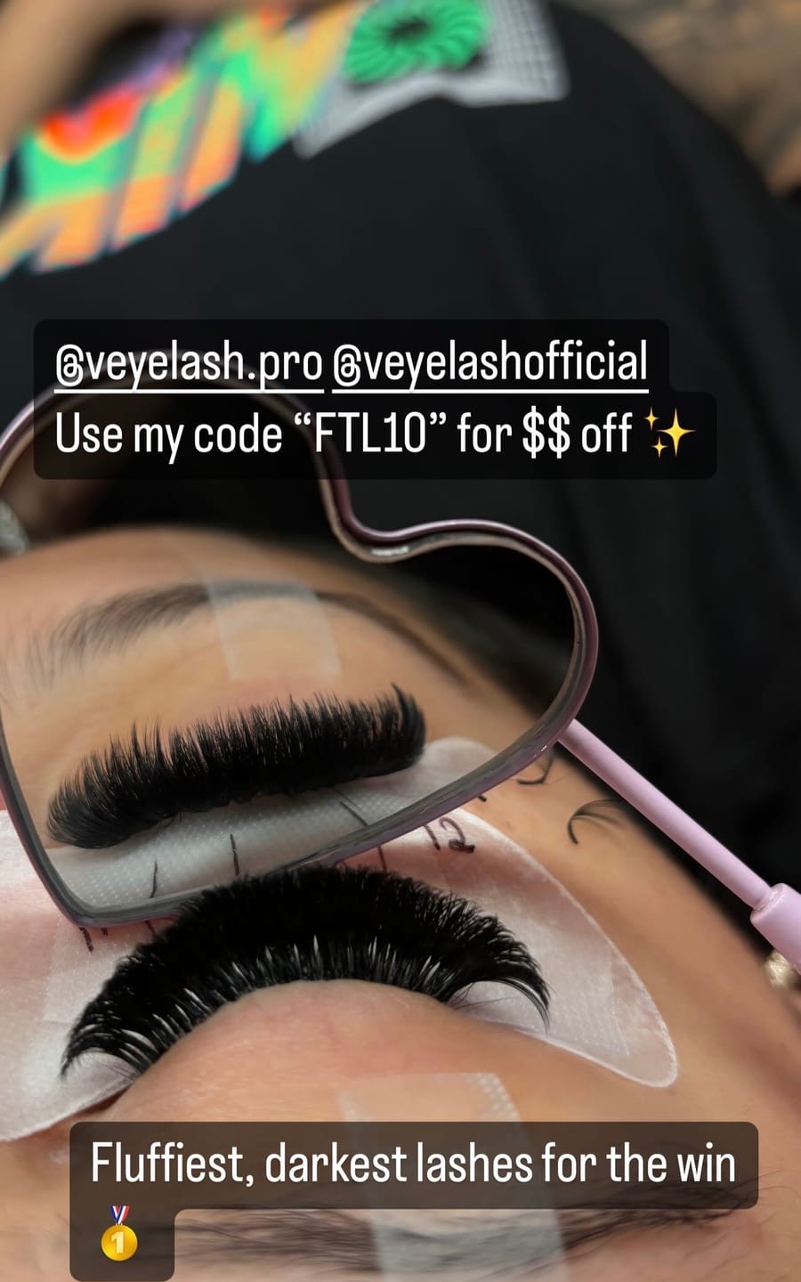 Customer photo review of Cashmere™ Fauxmink Lashes CA95131
