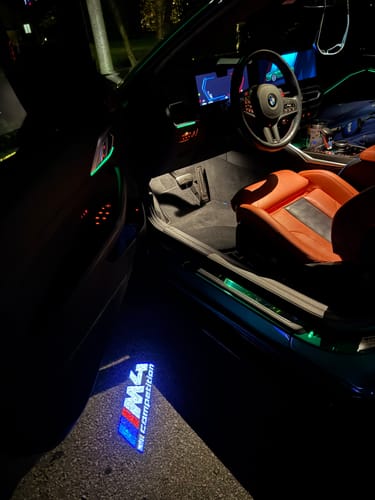 Customer photo review of BMW G SERIES DOOR LIGHTS