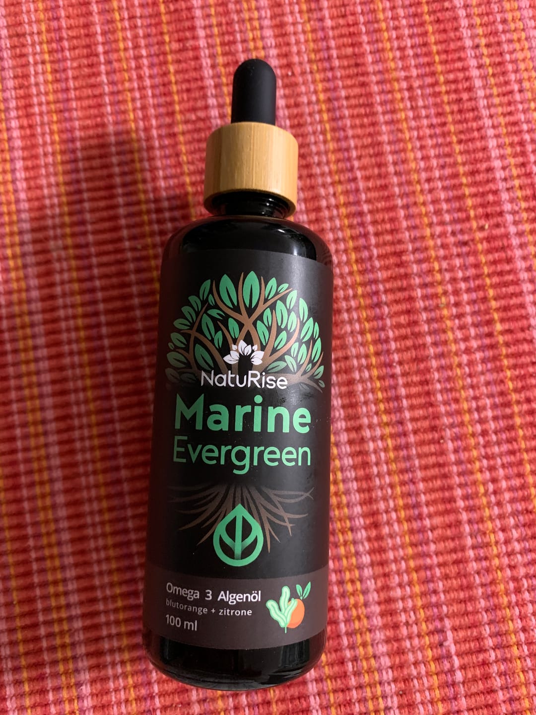 Customer photo review of Omega-3 Algenöl (100ml)
