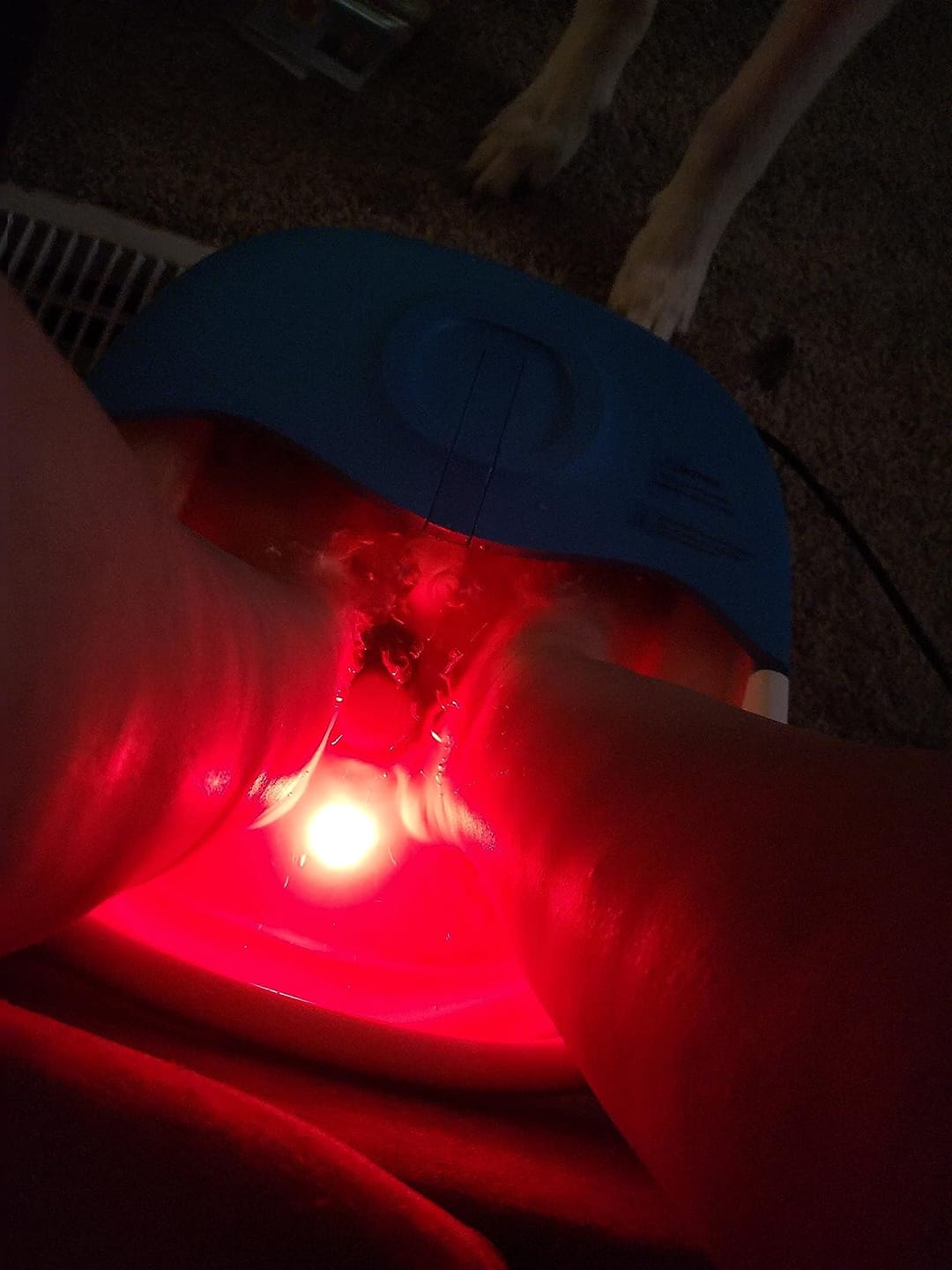 Customer photo review of Bubble Spa - Elektrisk Fodmassageapparat med Boblebad