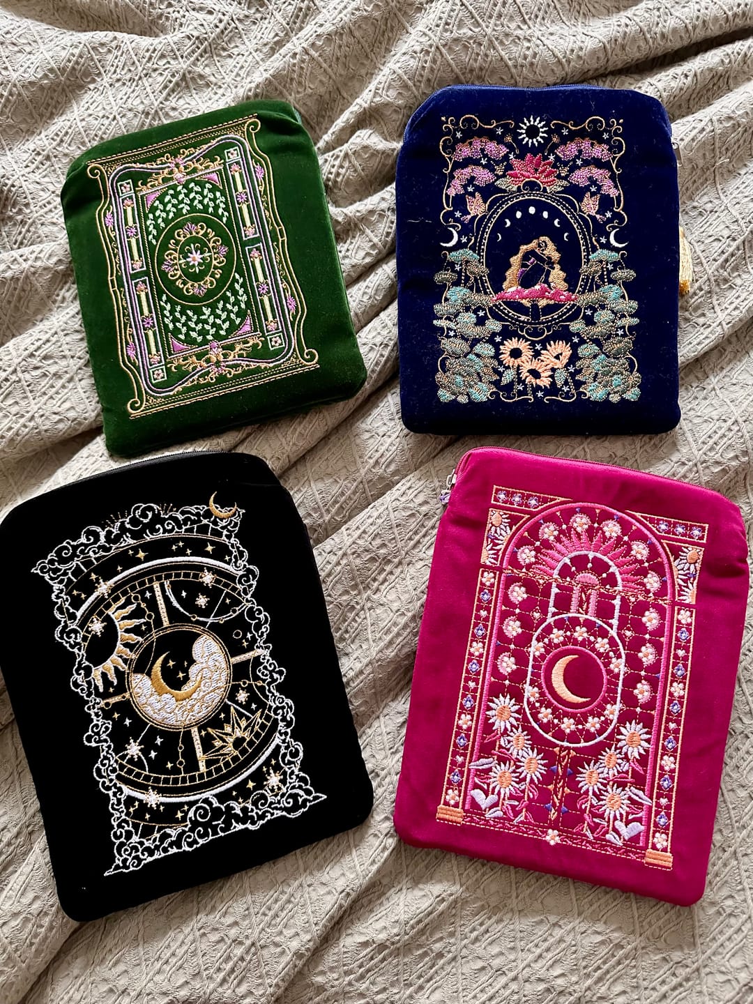 Customer photo review of Iridescence Pink Kindle & E-Reader Sleeve