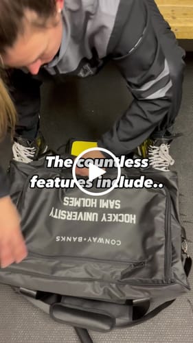 Customer video review of C+B Coach & Youth Hockey Bag