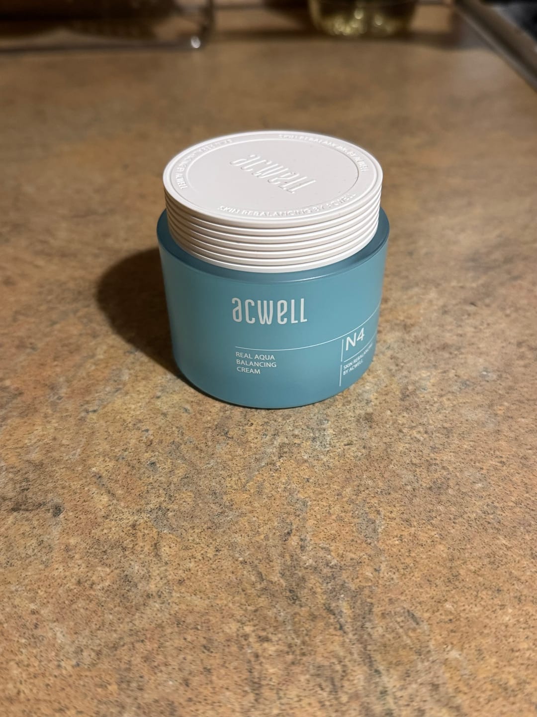 Customer photo review of Mitrinošs krēms jutīgai ādai ACWELL Real Aqua Balancing Cream