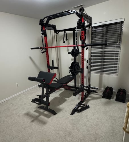 Customer photo review of HR05 Half Rack Functional Trainer
