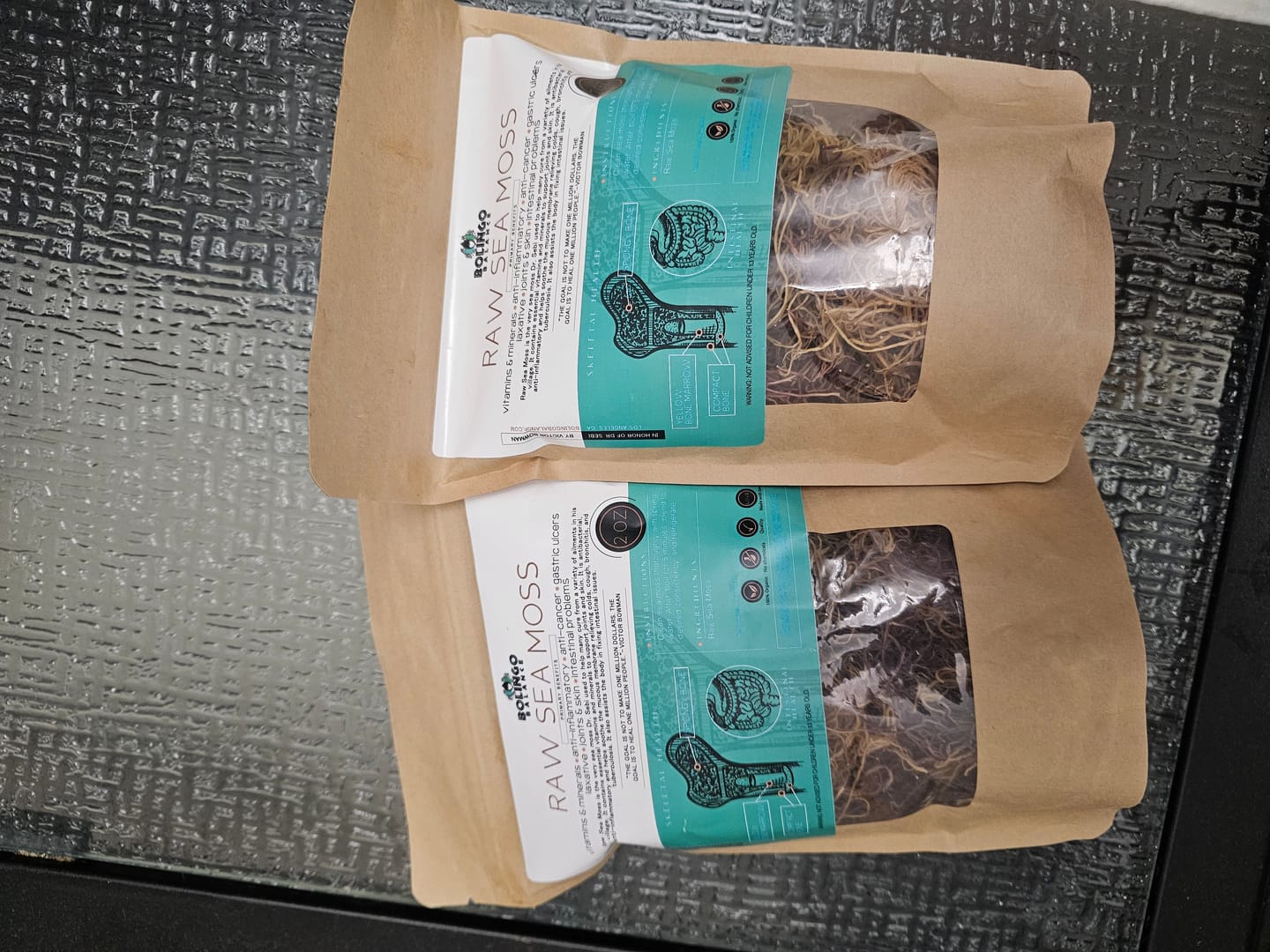 Customer photo review of RAW SEA MOSS