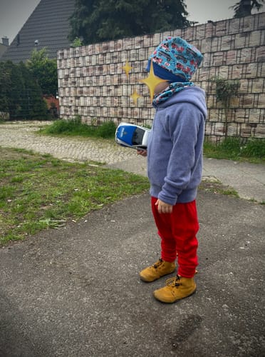 Customer photo review of Kaschmirkapuzenjacke helle Jeans