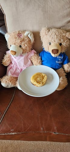 Customer photo review of Peggy The Girl Teddy Bear