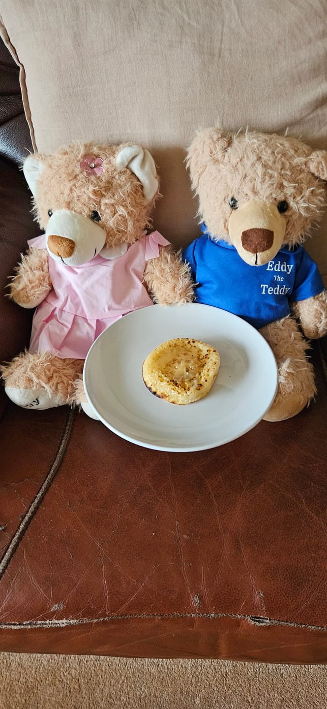Customer photo review of Peggy The Girl Teddy Bear
