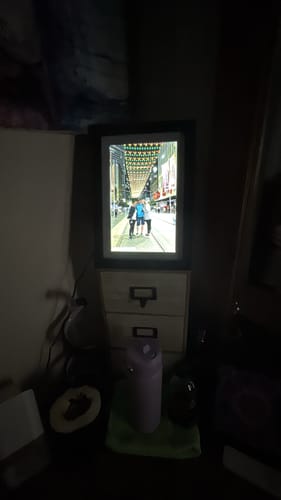 Customer photo review of Digital Photo Frame