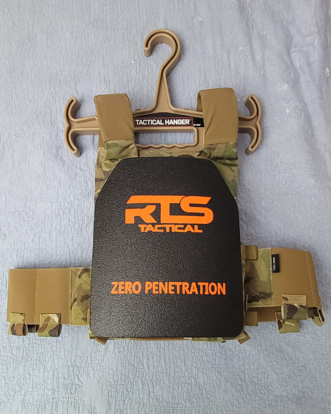 Customer photo review of RTS Tactical Ceramic NIJ 0101.06 Level IV Rifle Protection Plate Insert - 10 X 12