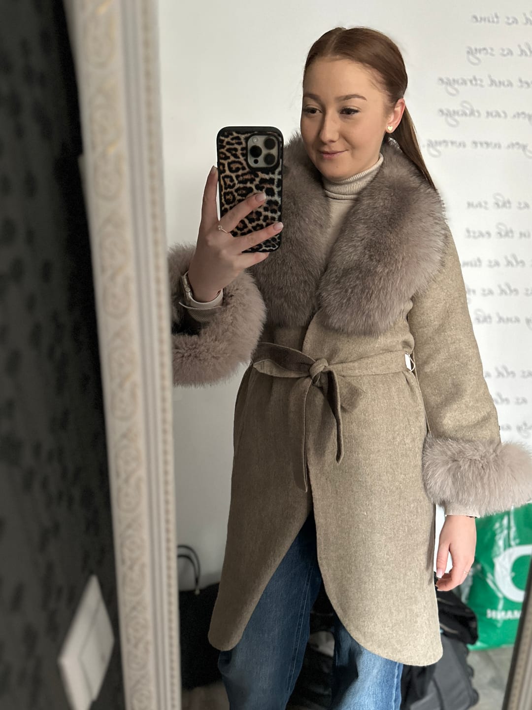 Customer photo review of Palton alpaka Ami Beige