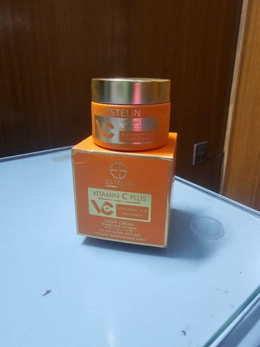 Customer photo review of Estelin Vitamin C Plus Hyaluronic Acid Niacinamide Night Cream