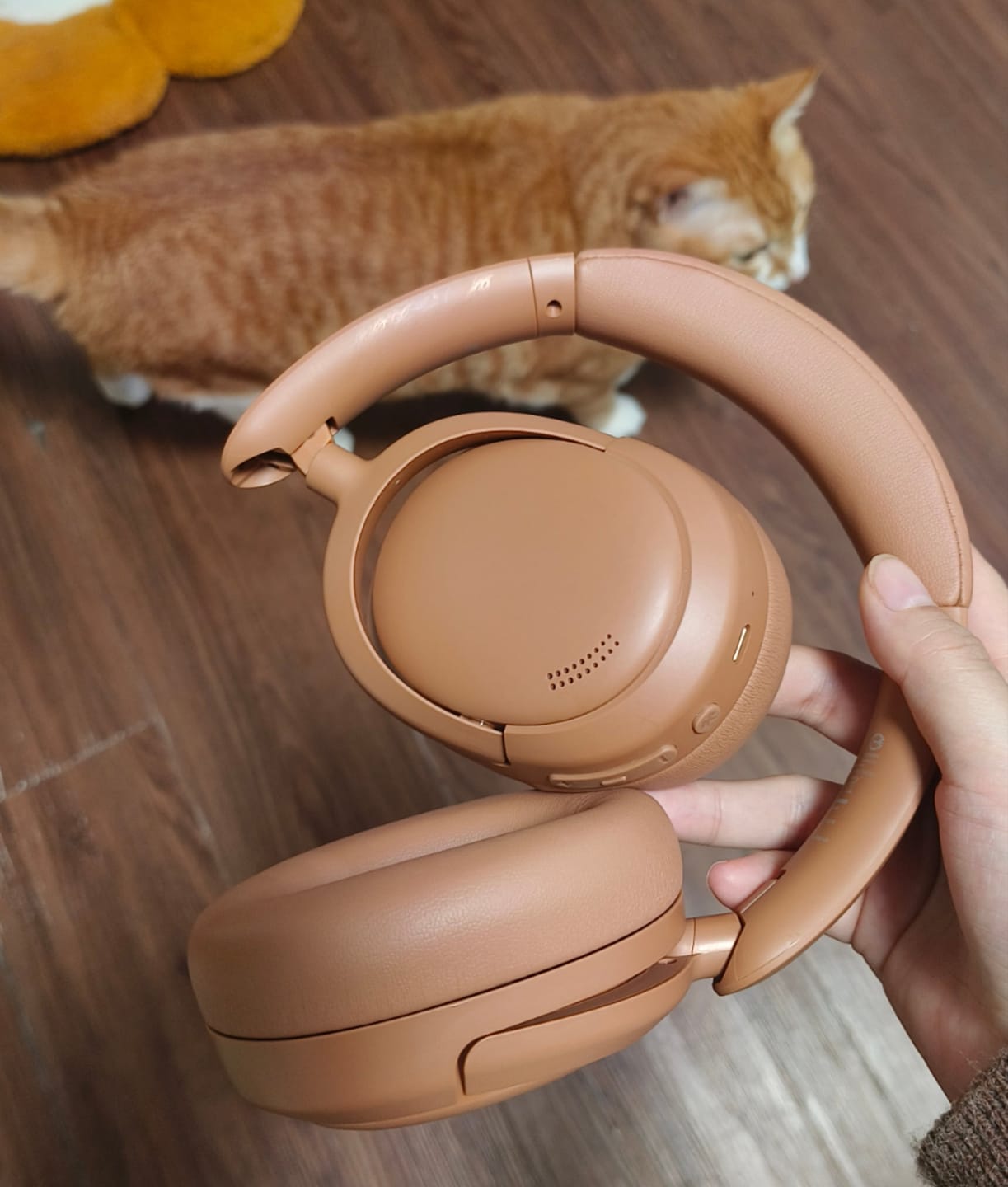 Customer photo review of V80 Hybrid Active Noise Cancelling Headphones