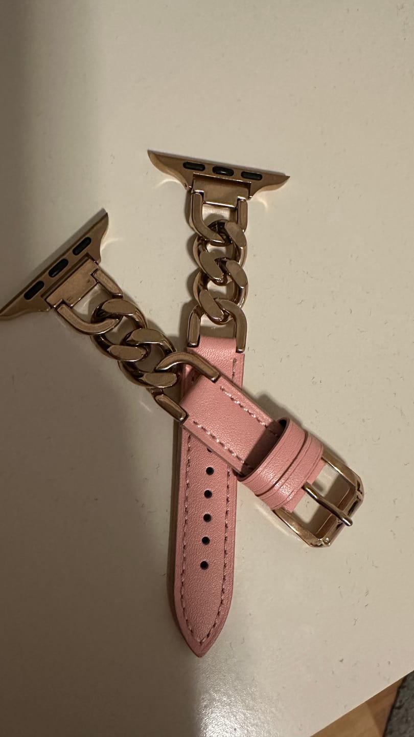 Customer photo review of Apple Watch Lederarmband "Jade"
