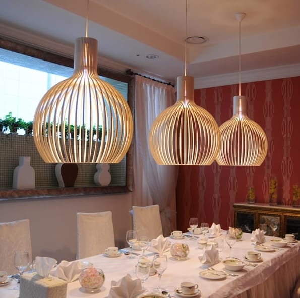 Customer photo review of Suspension en bois scandinave |  Balinaise