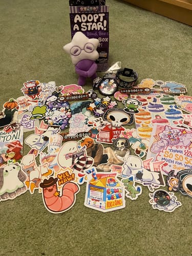 Customer photo review of Adopt a Star Baby Plush Blind Box