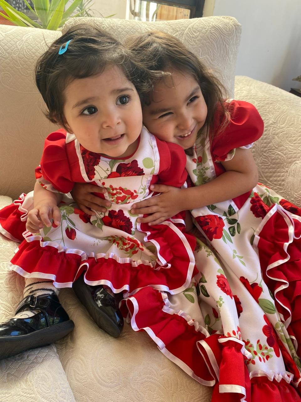 Customer photo review of Vestido Huasita Roberta