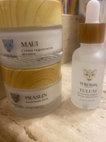 Customer photo review of Reafirmante facial antiedad Praslin