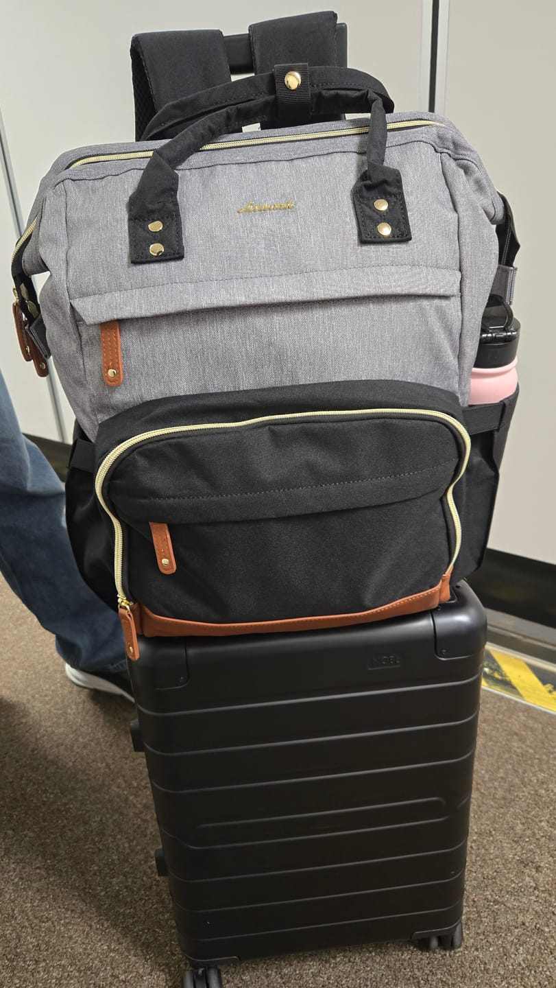 Customer photo review of Carry-On: Aluminum
