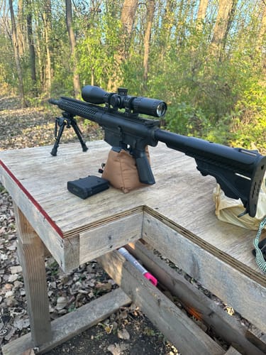 Customer photo review of Partisan 6-24x50 FFP