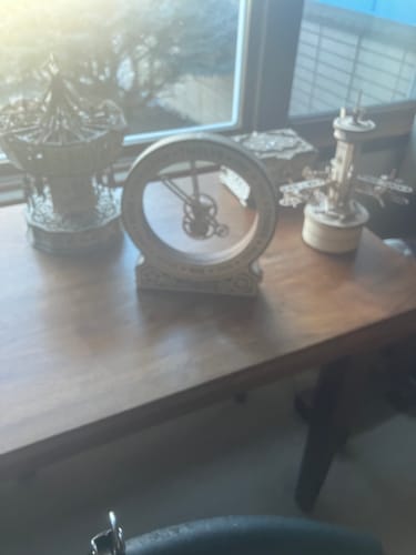 Customer photo review of Kinetic Clock: Modern