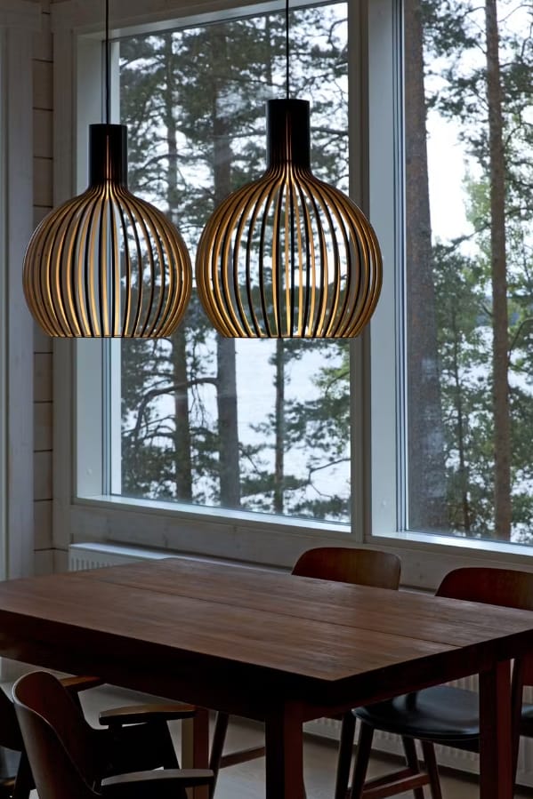 Customer photo review of Suspension en bois scandinave |  Balinaise