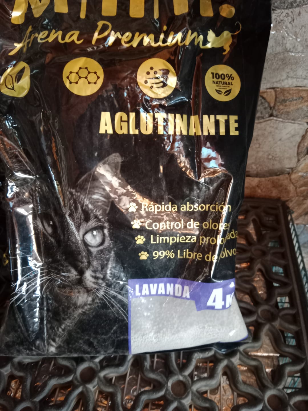 Customer photo review of Arena Minino Aglutinante 20kg