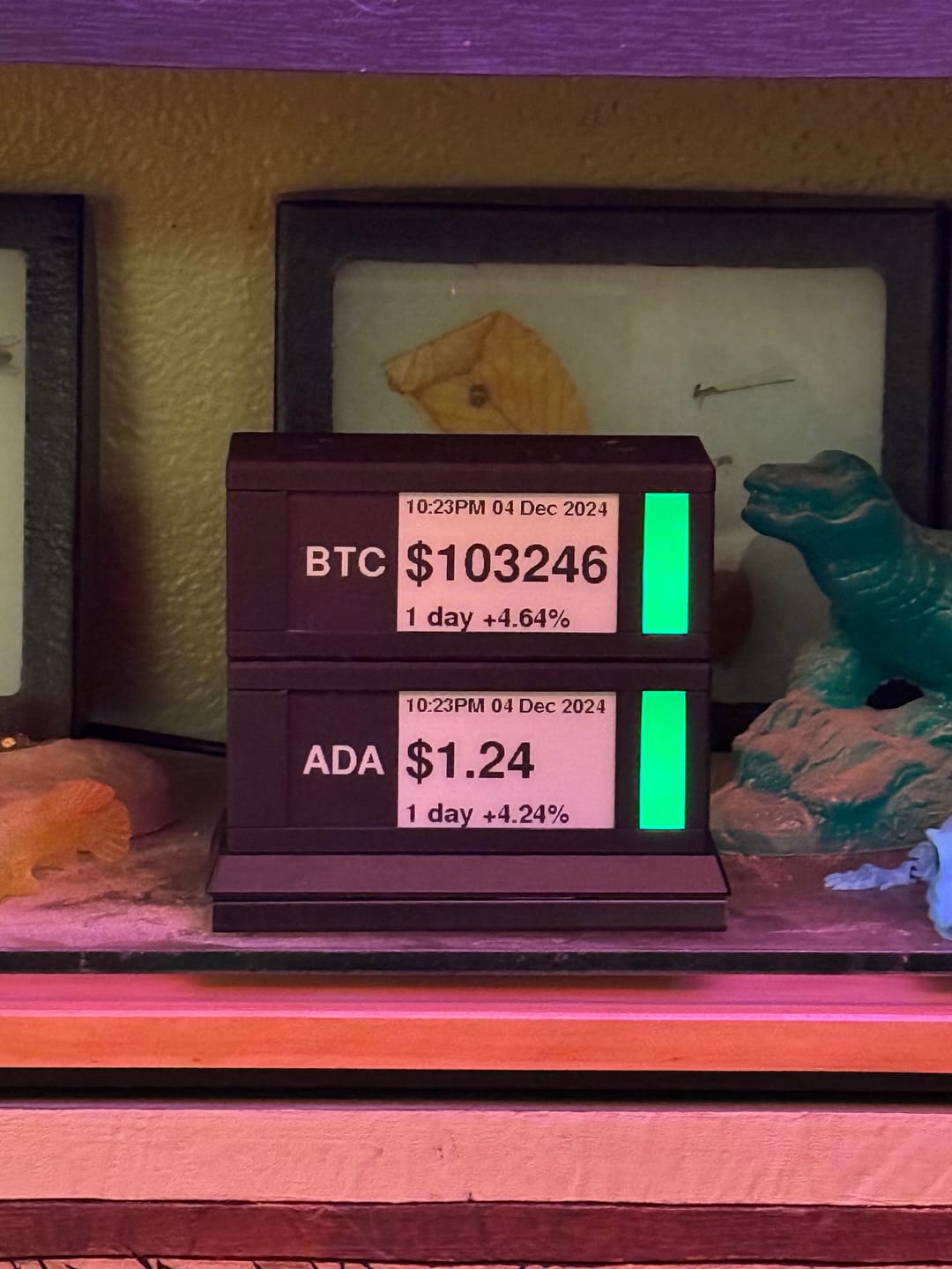 Customer photo review of TickrMeter