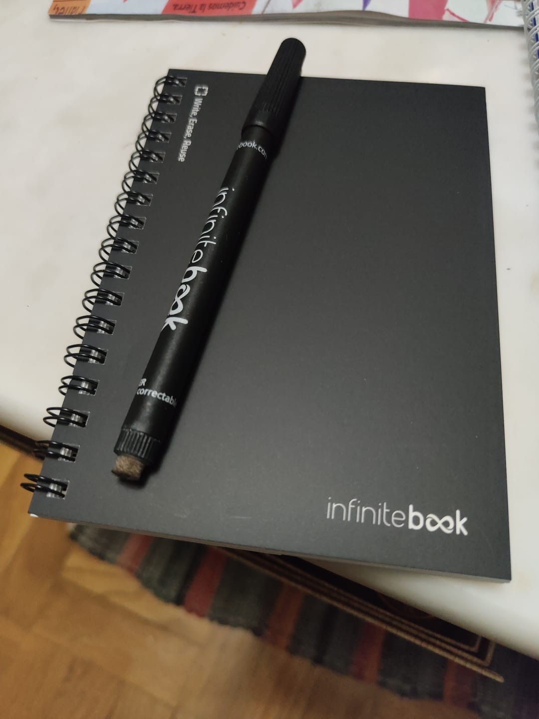 Customer photo review of Infinitebook Plain A6 Black