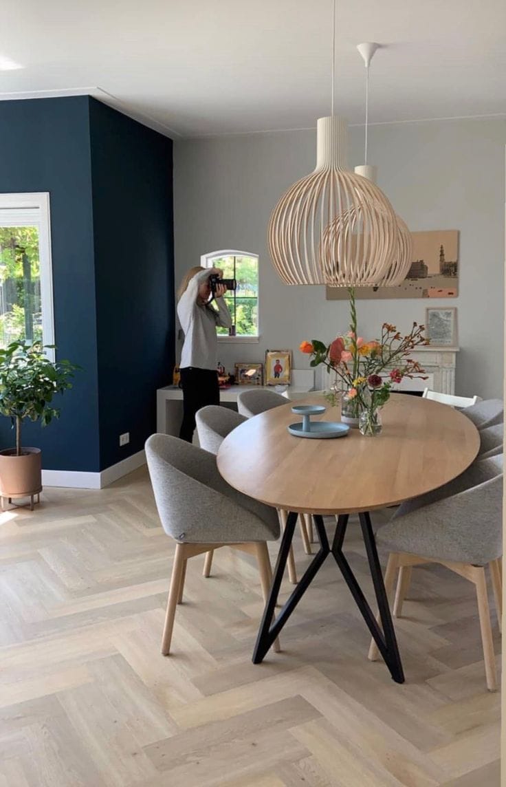 Customer photo review of Suspension en bois scandinave |  Balinaise