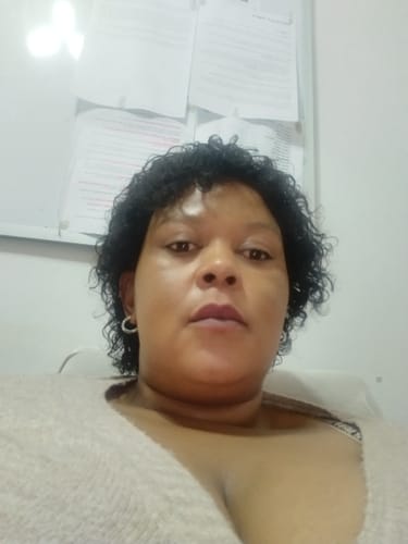 Customer photo review of Brazilian Full Cap Wig - Eva