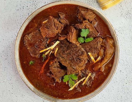 Customer photo review of Halal Veal Shank Cross-Cut - Nihari
