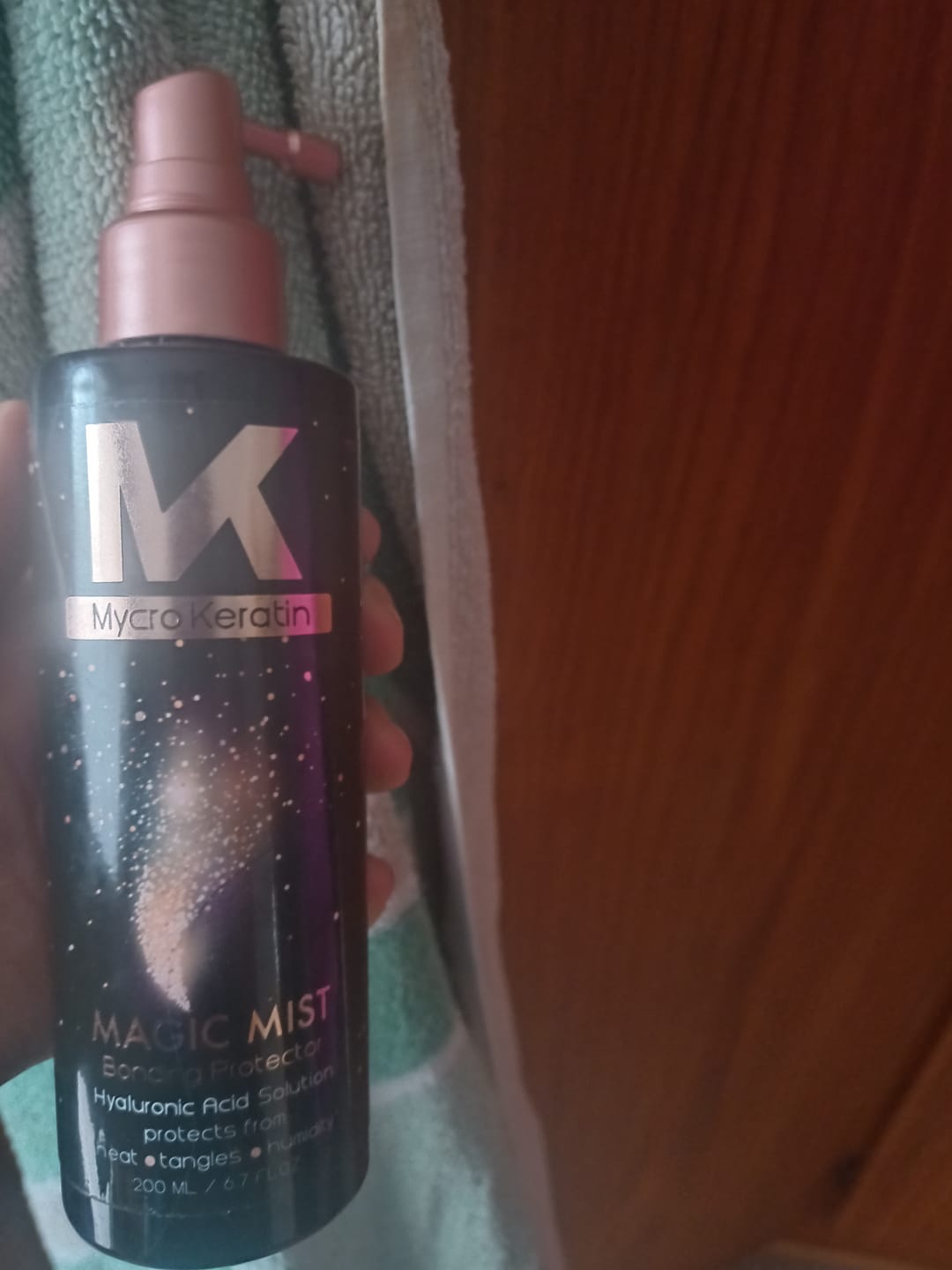 Customer photo review of Mycro Keratin Magic Mist Bonding Protector 200ml